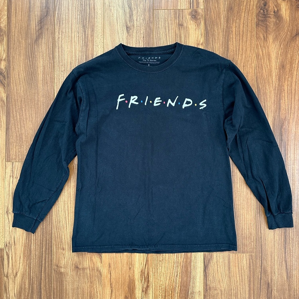F R I E N D S Long Sleeve Men’s Large Shirt